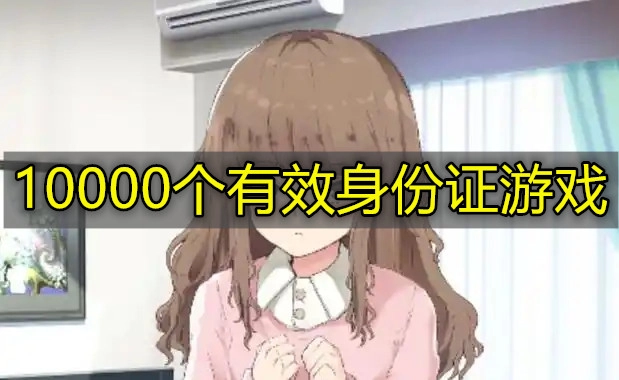 10000个有效身份证游戏