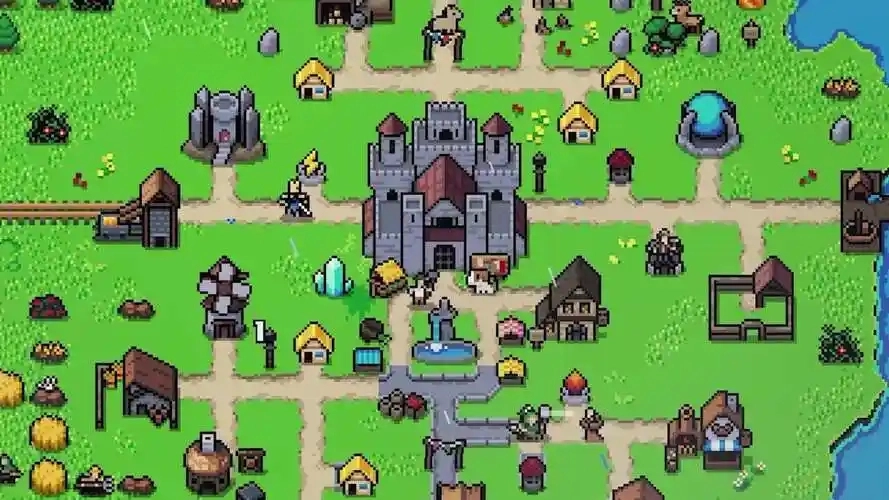 2D地牢肉鸽像素风游戏