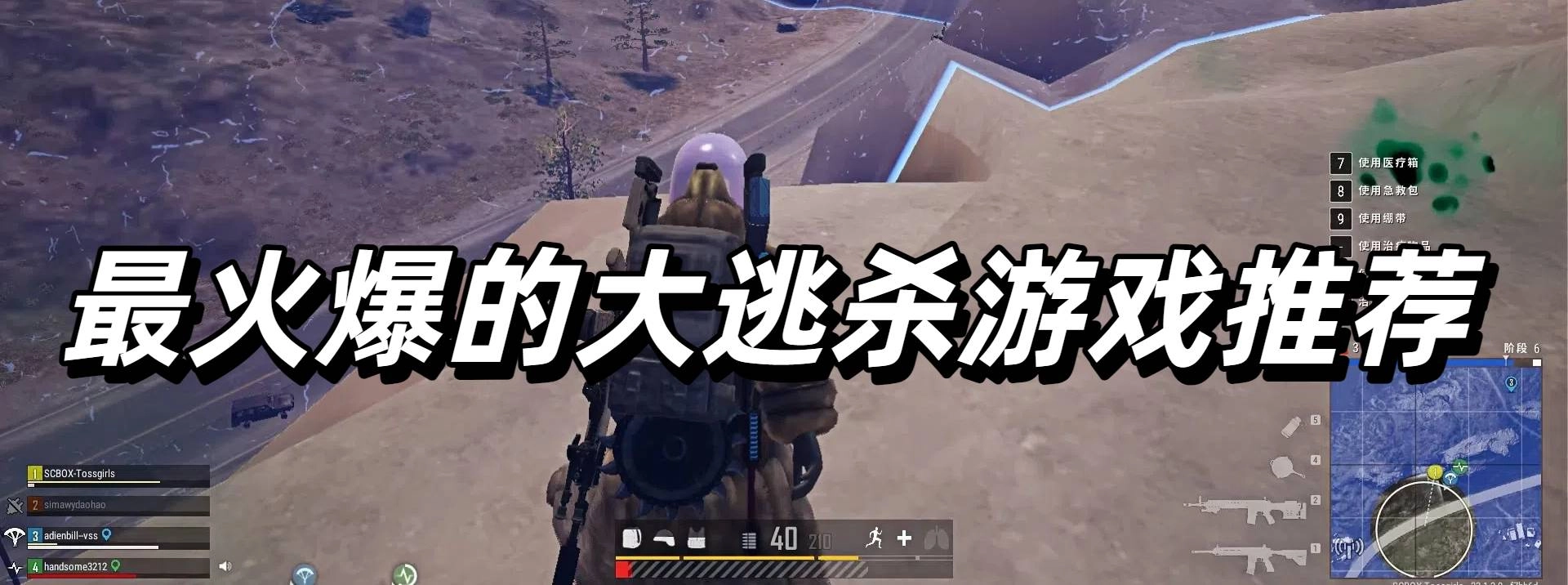 最火爆的大逃杀游戏推荐