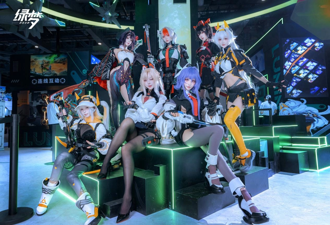 二次元ACT新游燃动BW2025《绿梦：时空之声》展台引爆现场试玩热潮