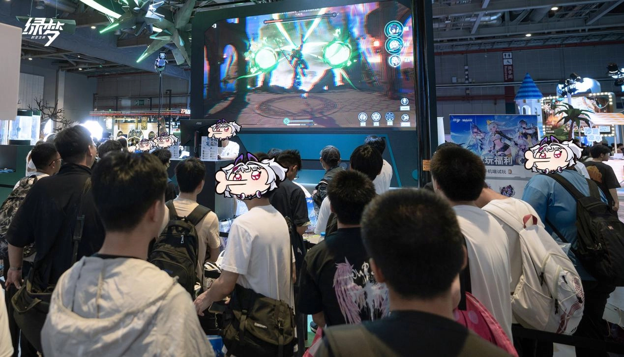 二次元ACT新游燃动BW2025《绿梦：时空之声》展台引爆现场试玩热潮
