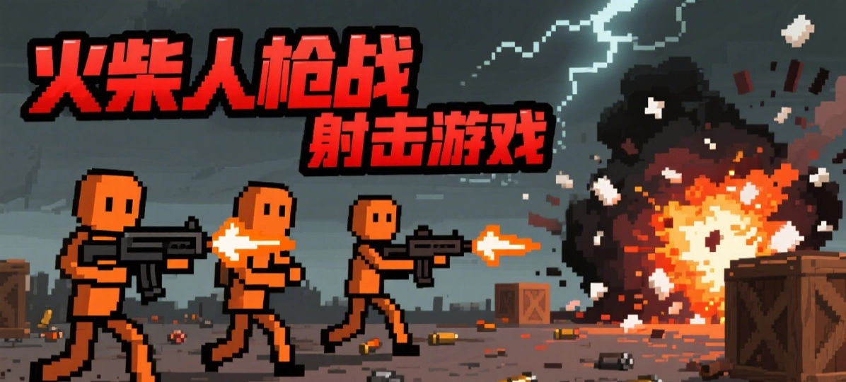 火柴人枪战射击游戏