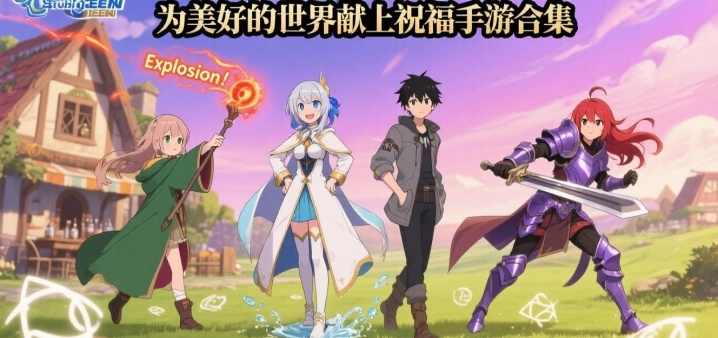 为美好的世界献上祝福手游合集