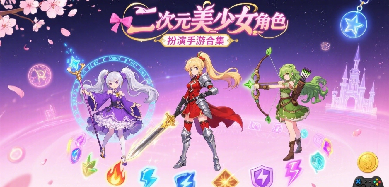 二次元美少女角色扮演手游合集
