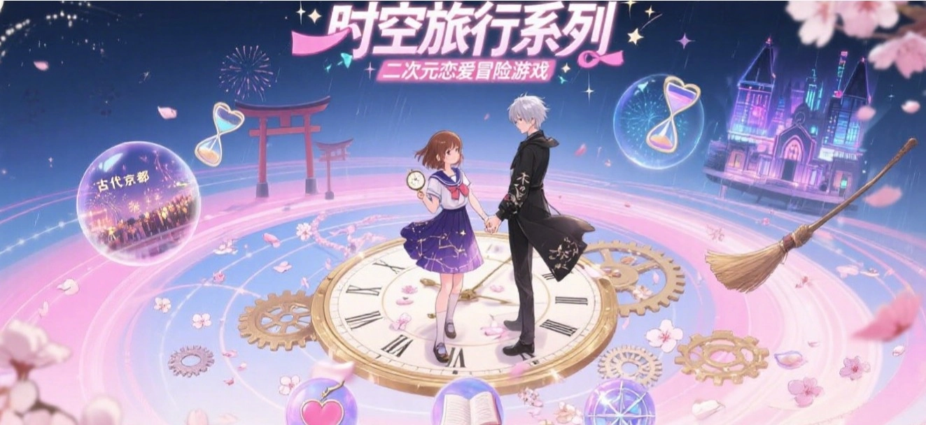时空旅行系列二次元恋爱冒险游戏
