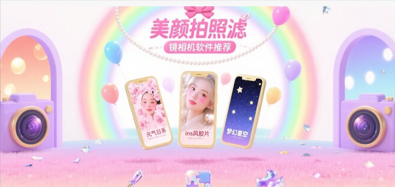 美颜拍照滤镜相机软件推荐