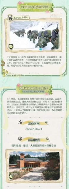 无限暖暖大熊猫联动公益活动介绍免费下载