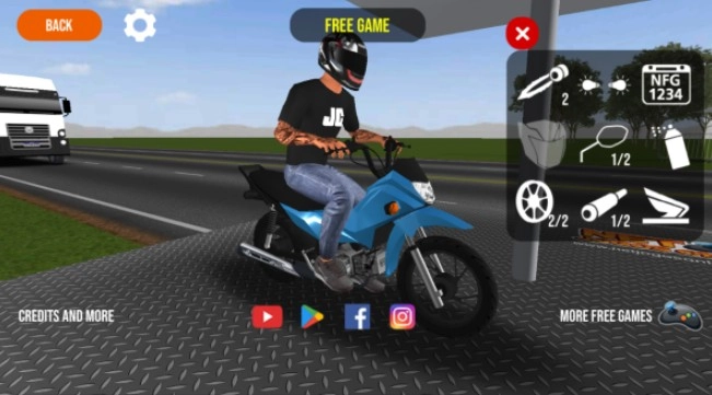 摩托平衡3D