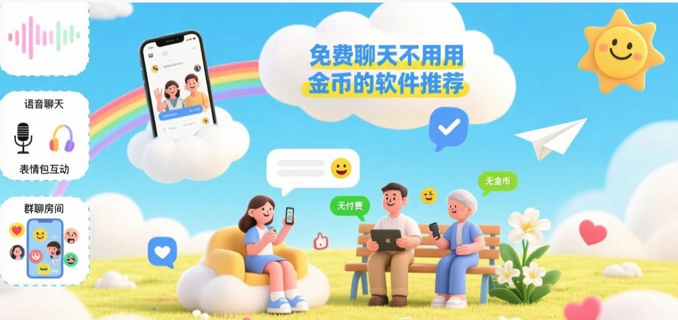 免费聊天不用金币的软件推荐