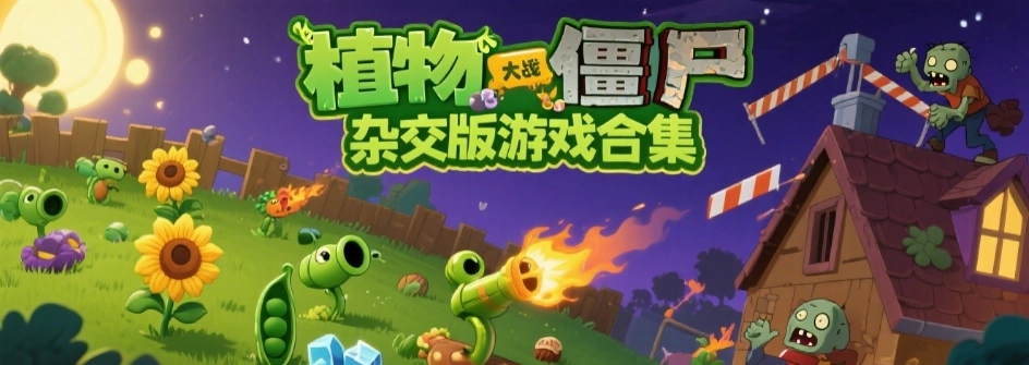 植物大战僵尸杂交版手机游戏大全