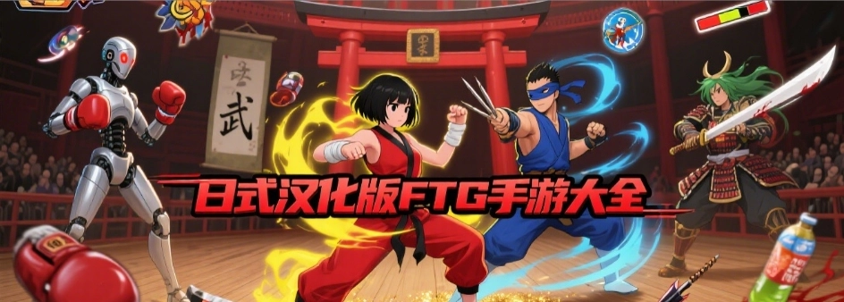 日式汉化版‌FTG手游推荐排行榜