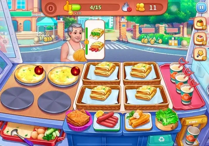 手机美食烹饪游戏