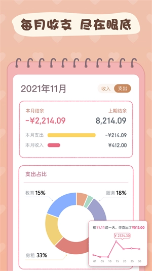 恋恋记账
