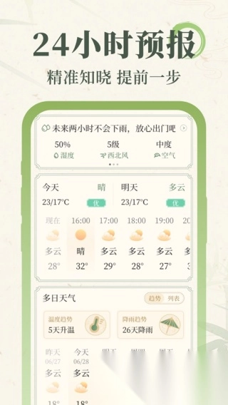 杏雨天气预报