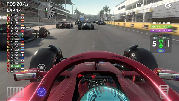 F1方程式赛车模拟器