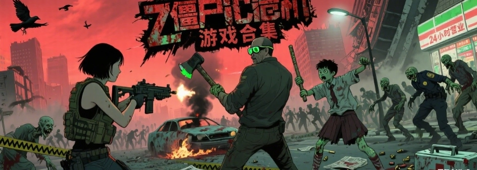 抖音上很火的僵尸危机游戏合集