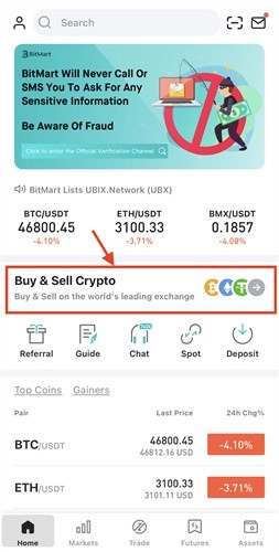 bitmart交易平台