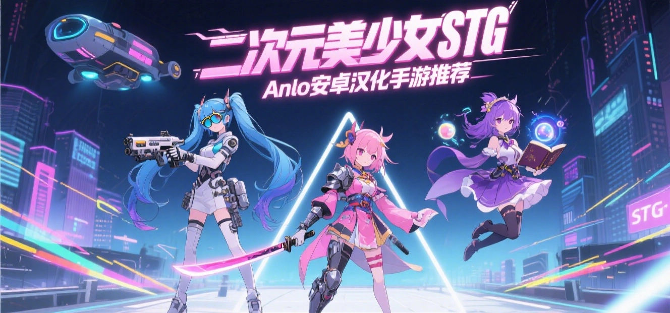 二次元美少女‌STG安卓汉化手游推荐