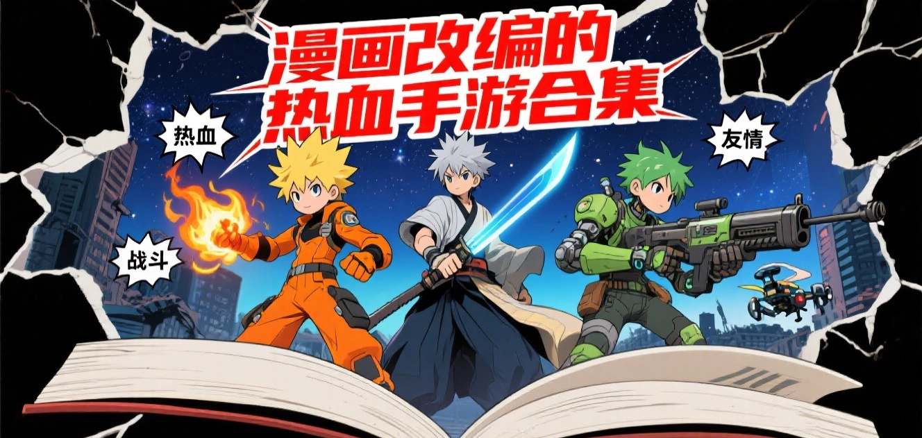 漫画改编的热血手游合集