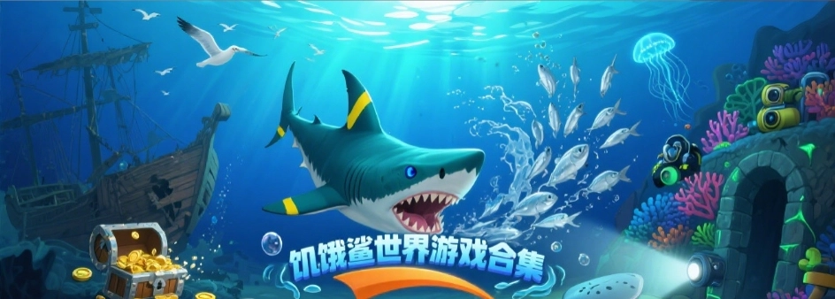 饥饿鲨世界2025免费版合集