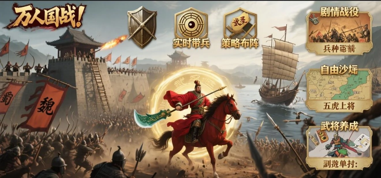 单机三国游戏带兵打仗手游