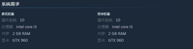 《寻找伪人》游戏配置要求介绍