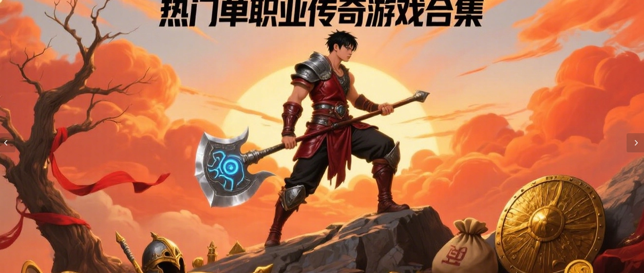 热门单职业传奇游戏合集