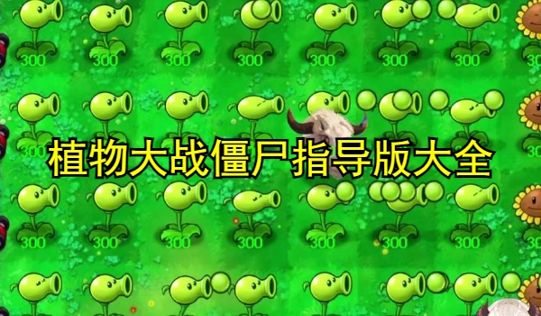 植物大战僵尸指导版