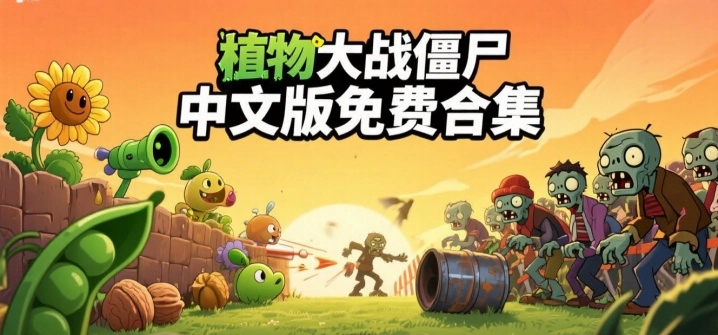 植物大战僵尸中文版免费合集
