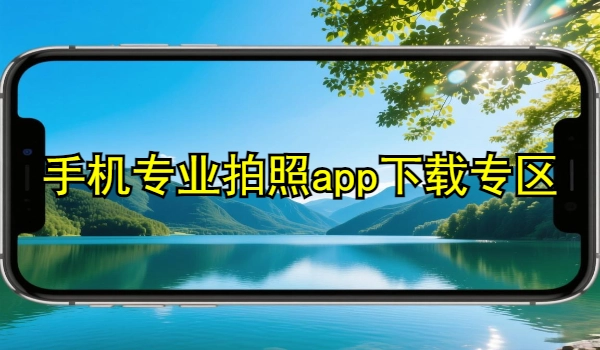 手机专业拍照app