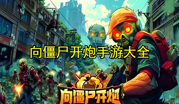 向僵尸开炮手游大全