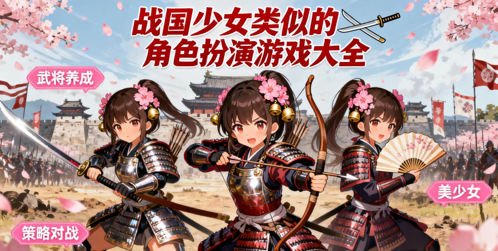  战国少女类似的角色扮演游戏大全