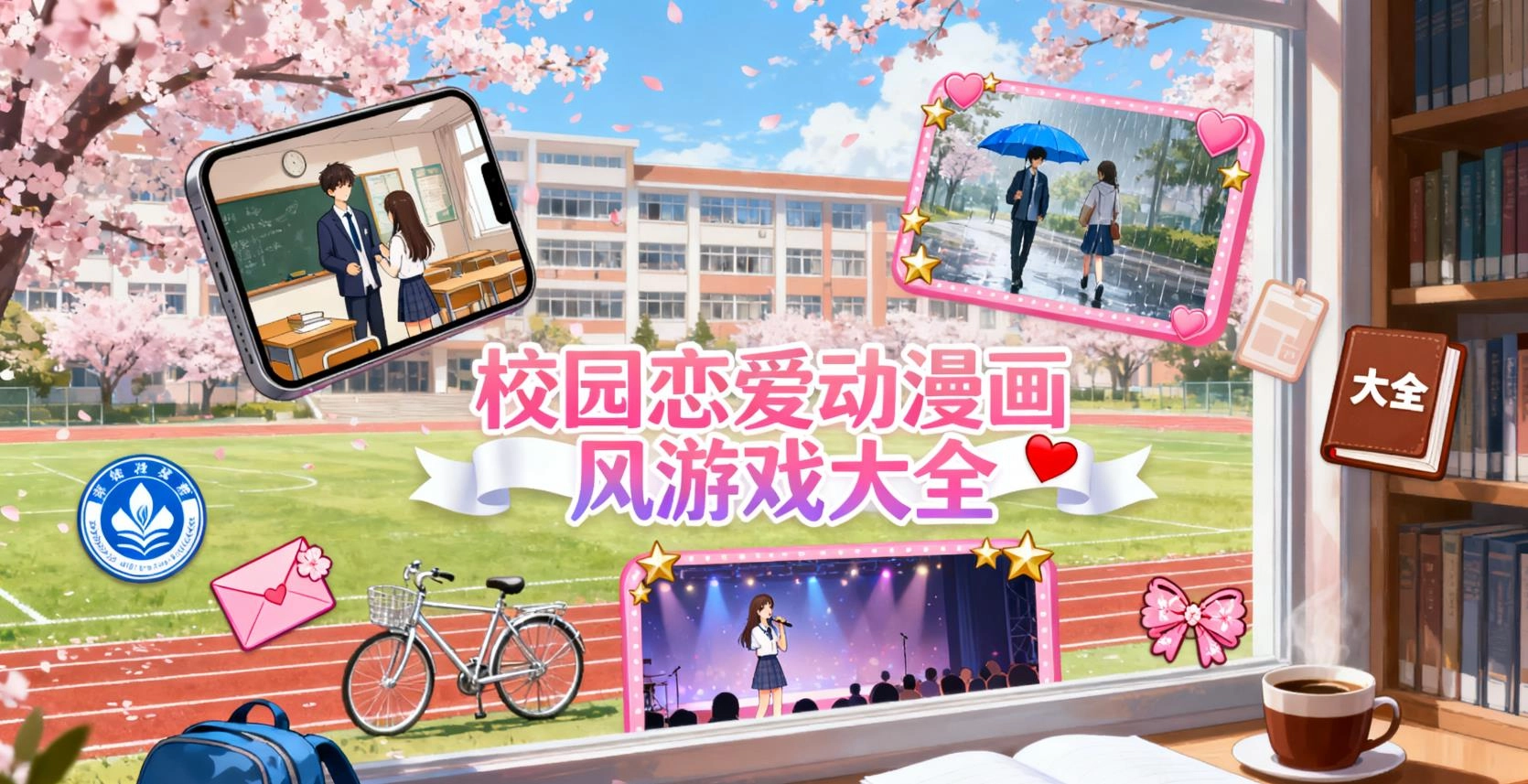  校园恋爱动漫画风游戏大全
