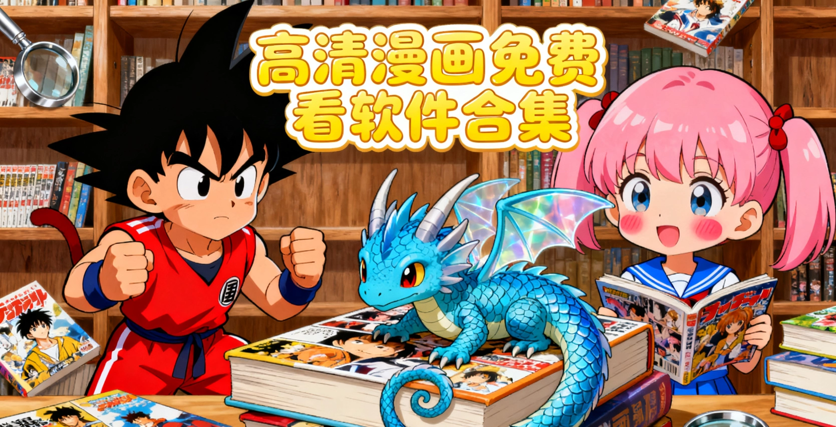 高清漫画免费看软件合集