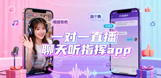 一对一直播聊天听指挥app