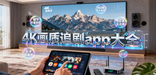 4k画质追剧app大全