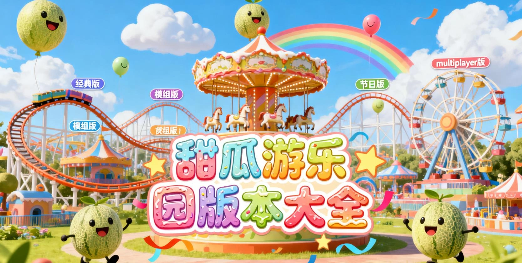  甜瓜游乐园版本大全