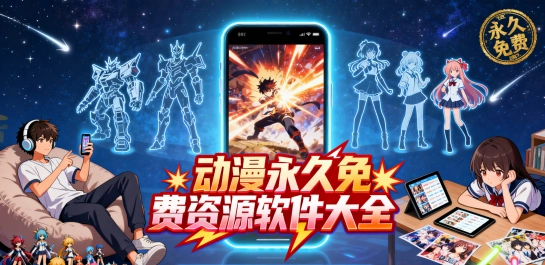 动漫永久免费资源软件大全