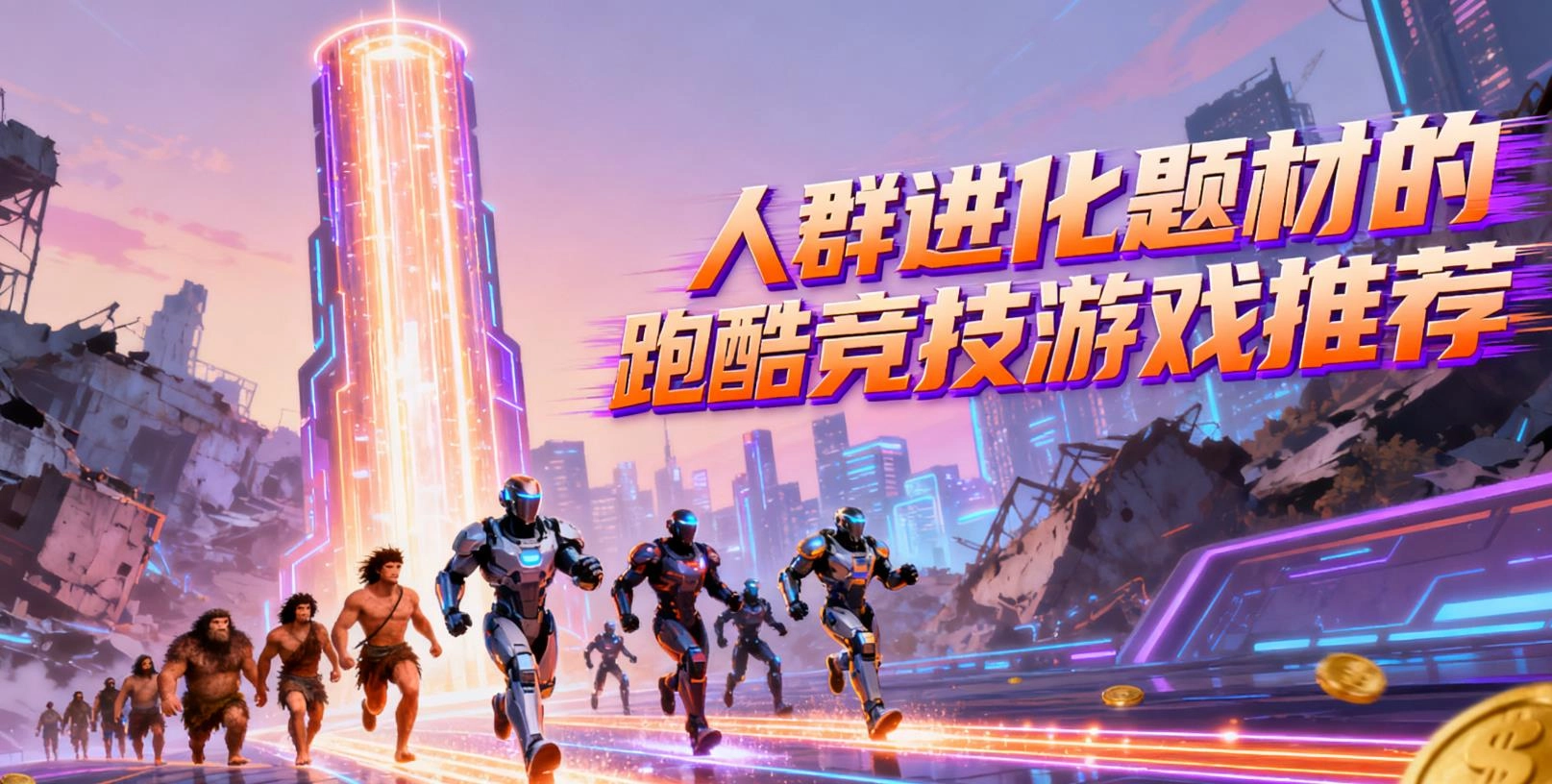 人群进化题材的跑酷竞技游戏推荐