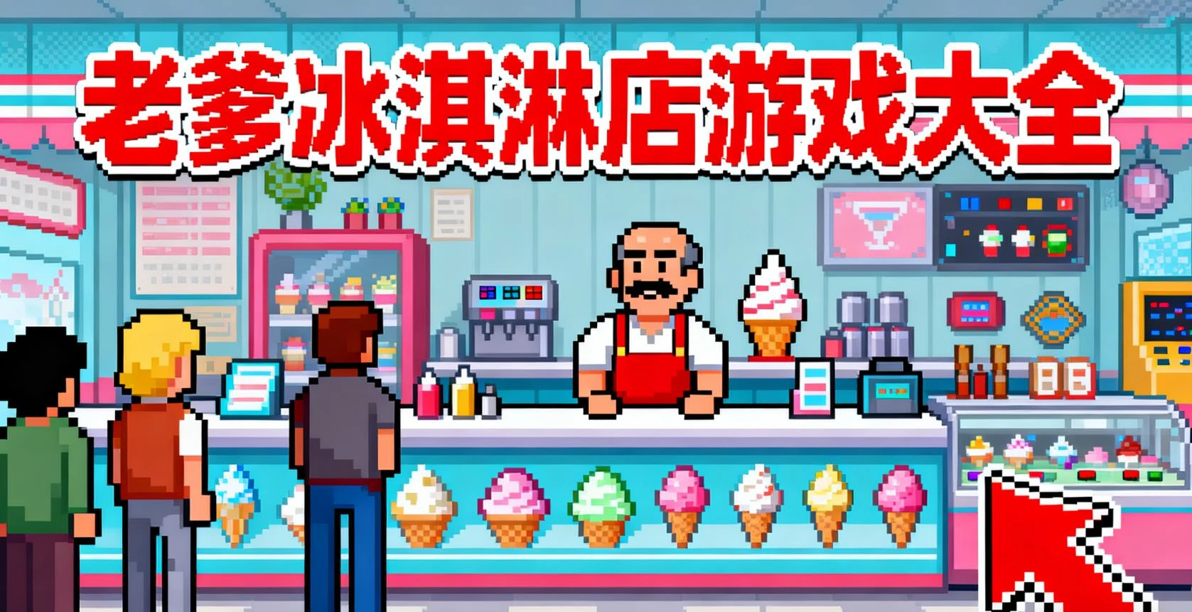 老爹冰淇淋店游戏大全