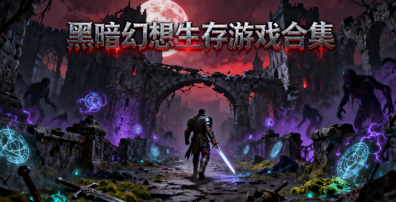 黑暗幻想生存游戏合集