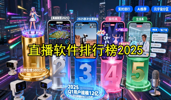 直播软件排行榜2025