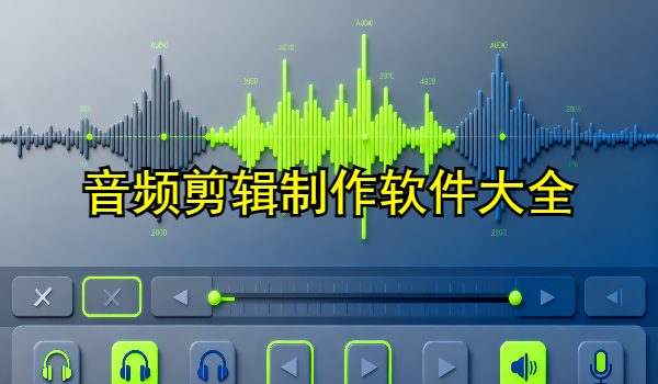 音频剪辑制作软件大全
