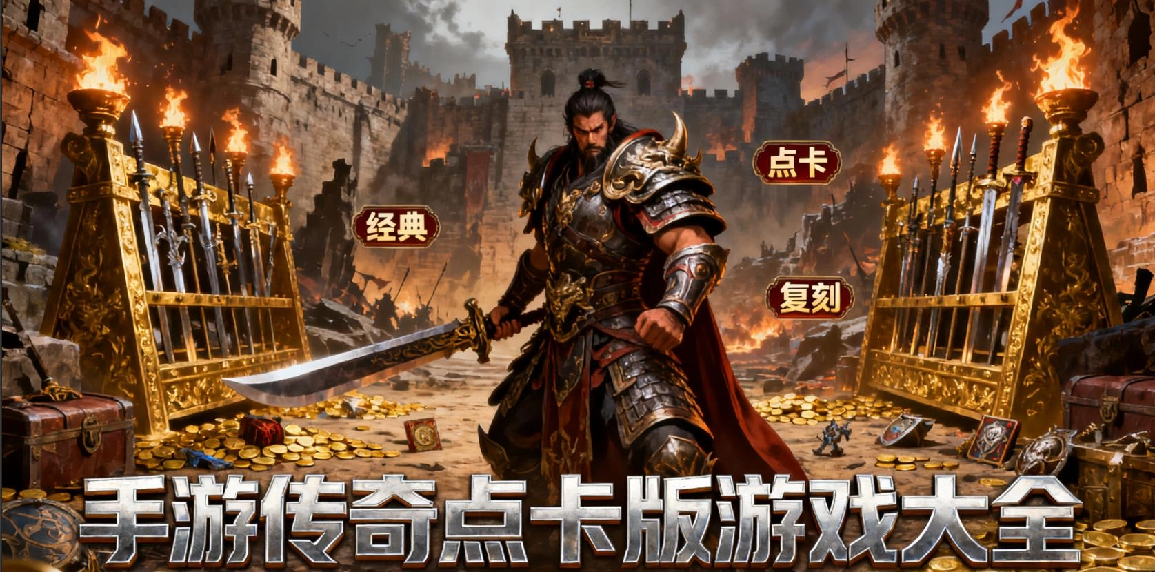 手游传奇点卡版游戏大全