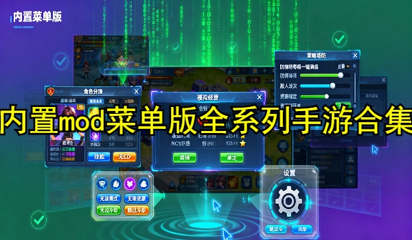 内置mod菜单版全系列手游合集