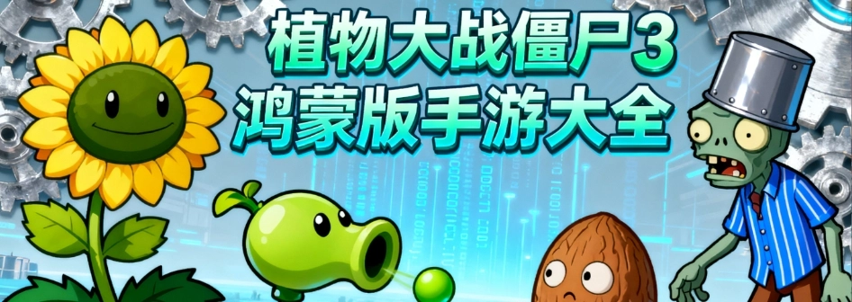 植物大战僵尸3鸿蒙版游戏合集