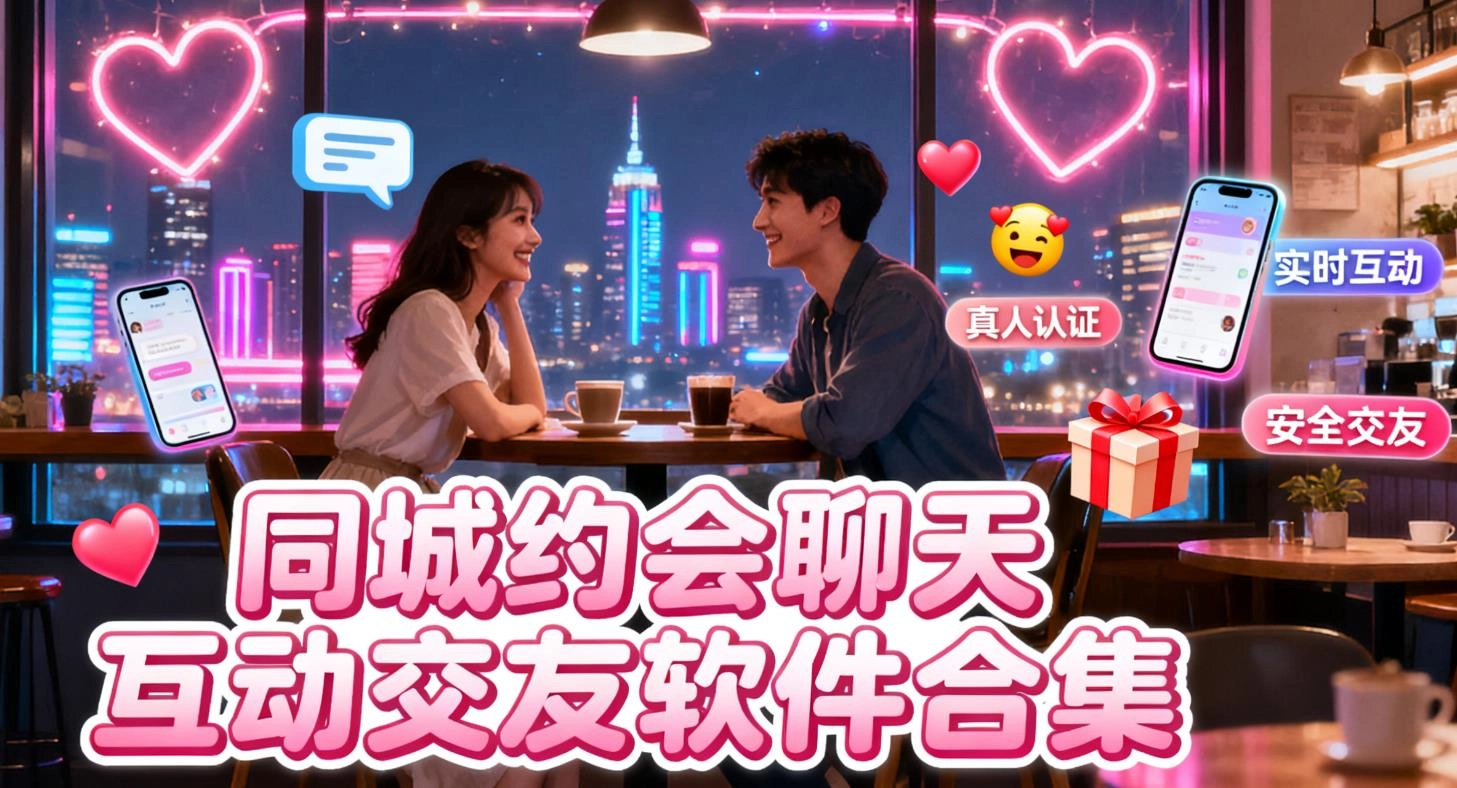 同城约会聊天互动交友软件合集