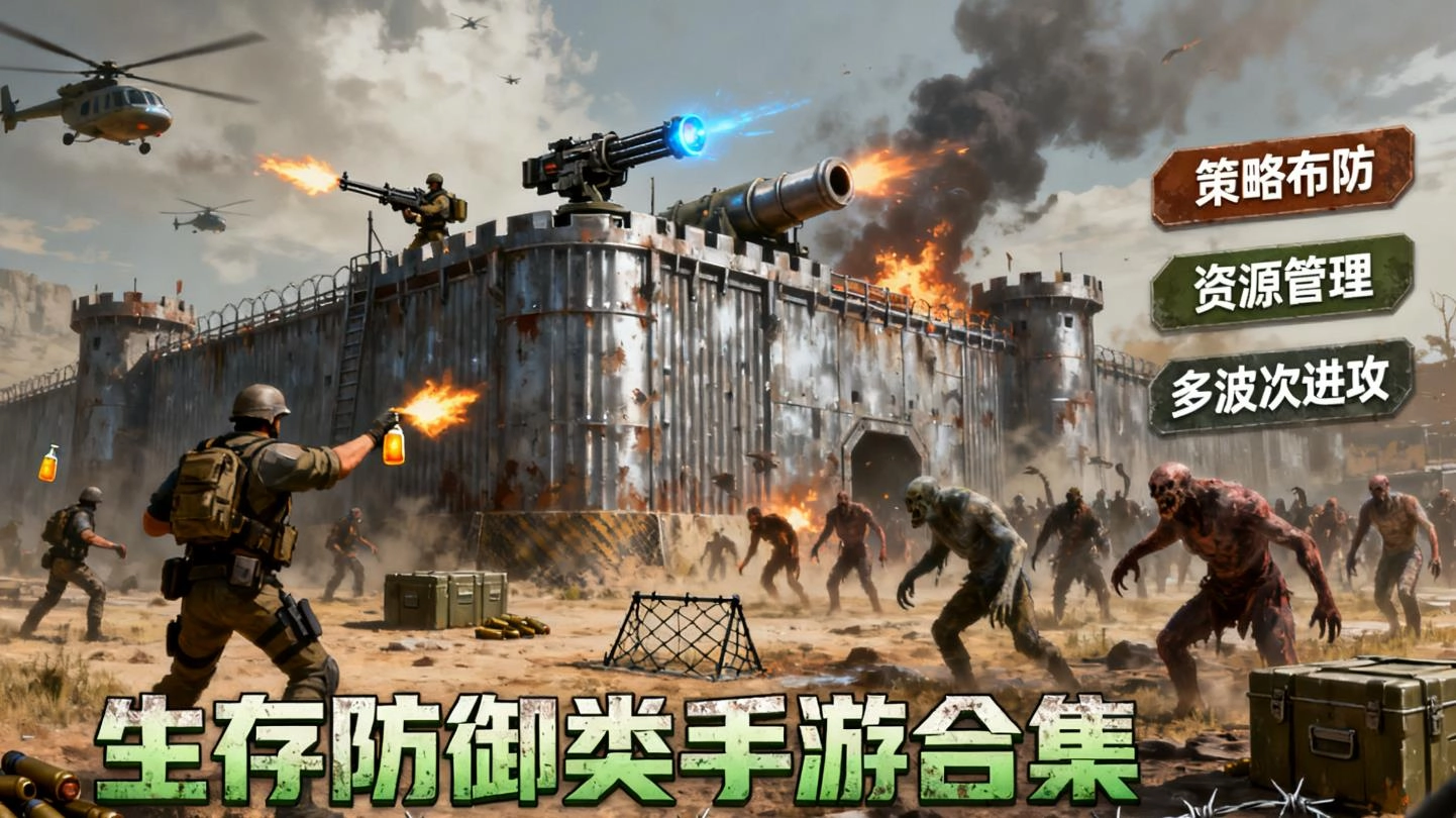 生存防御类手游合集