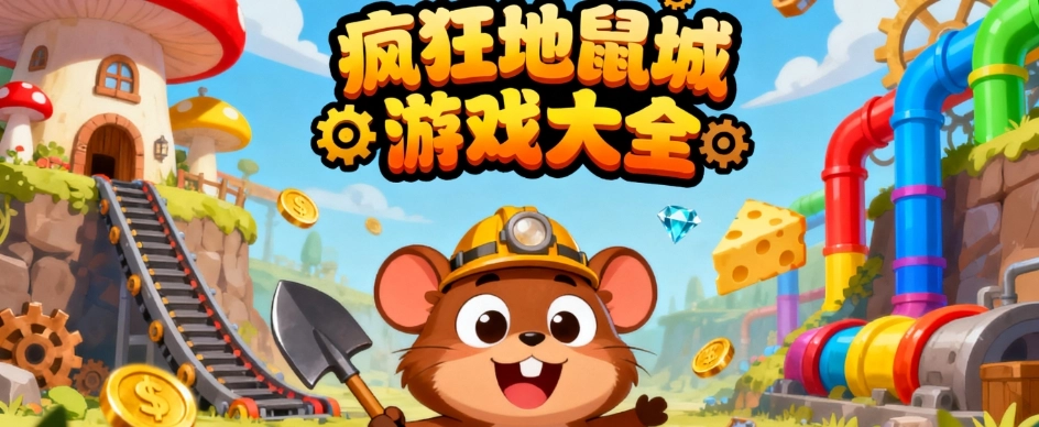 疯狂地鼠城最新版手游大全