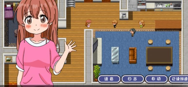 和妹妹两个人看家